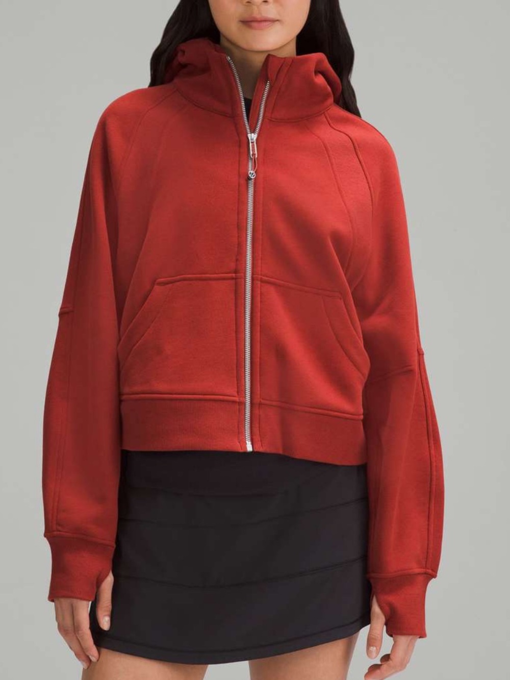 lululemon athletica Scuba Oversized Zip Hoodie - Terra Orange size XS/S